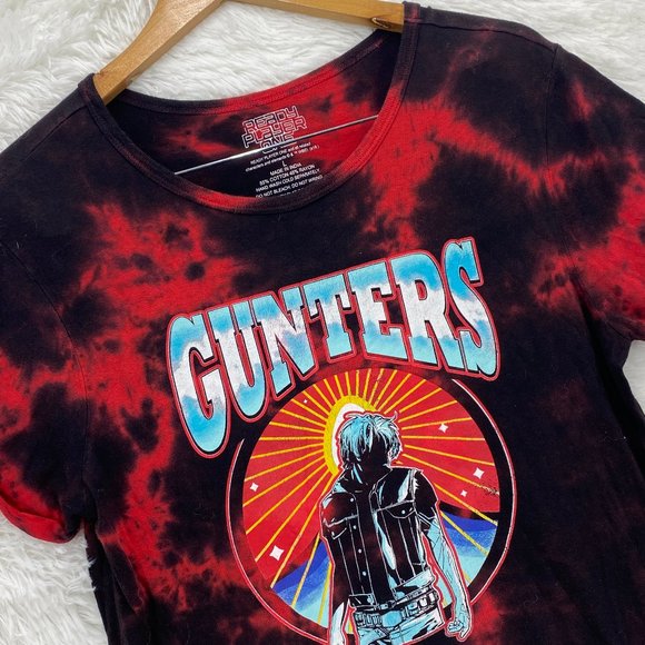 Ready Player One Women's Tie Dye Gunters T Shirt Sleep Wear Dress Size Large - Picture 4 of 9